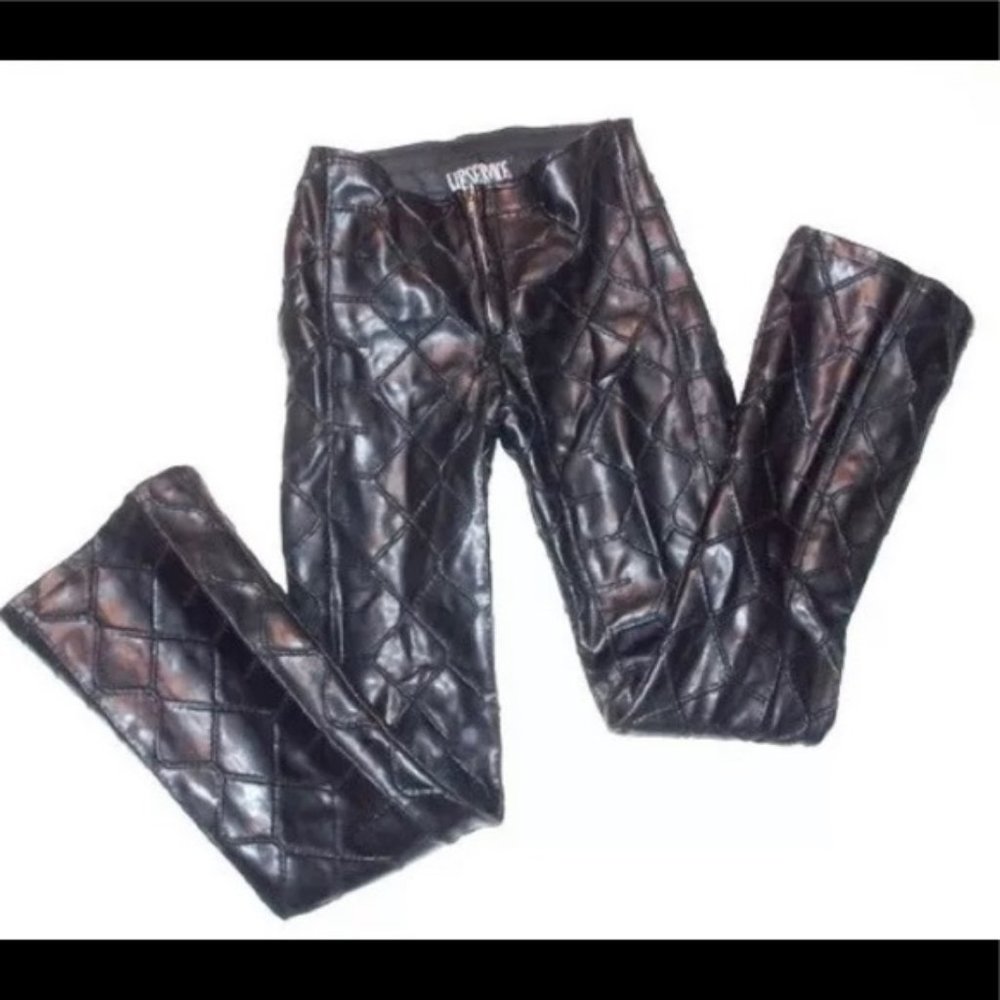 Vegan Leather Pants By Lip Service